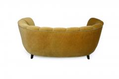 1940s Danish Deco Sofa in Original Mohair 2 - 2760146