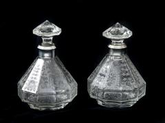 1940s Etched Glass Decanters - 2905149