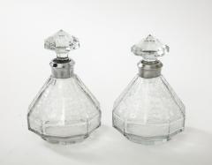 1940s Etched Glass Decanters - 2905151