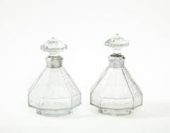 1940s Etched Glass Decanters - 2905154
