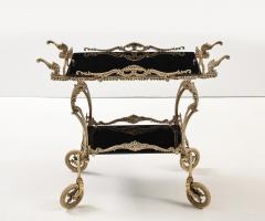 1940s French Baroque Two Tier Bar Cart - 3481703