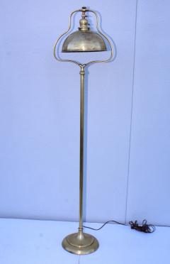 1940s French Brass Floor Lamp - 1791968