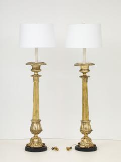 1940s French Bronze Floor Lamps - 4579293