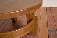 1940s French Oak Coffee Table - 4607460
