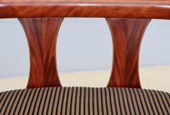 1940s French Sculptural Frame Cherry wood Settee - 3395283