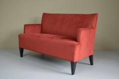 1940s French Settee with New Upholstery - 872333