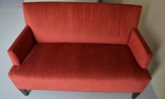 1940s French Settee with New Upholstery - 4127887