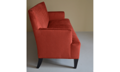 1940s French Settee with New Upholstery - 4127889