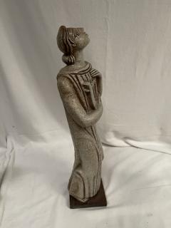 1940s French ceramic sculpture signed Bab - 4031272