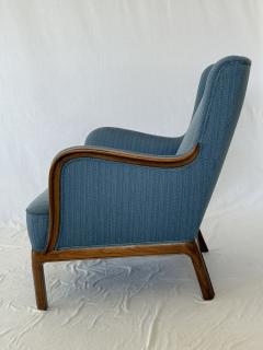 1940s Frits Henningsen Lounge Chair and Footstool - 3869147