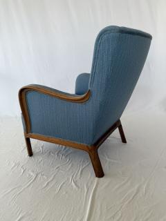 1940s Frits Henningsen Lounge Chair and Footstool - 3869155