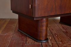 1940s Italian Rosewood Bar Cabinet - 4530888