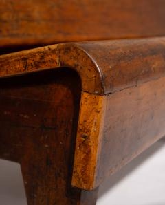 1940s Italian Solid Wood Mid Century Bench - 4362544