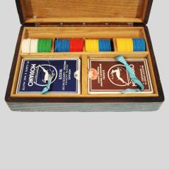 1940s Italian wooden Game box - 4094056