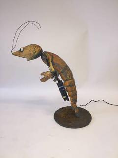 1940s Lobster Playing Banjo Automaton - 446372