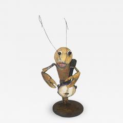 1940s Lobster Playing Banjo Automaton - 448807