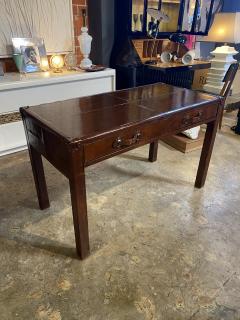 1940s Mid Century Italian Leather Desk - 2599416