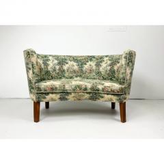 1940s Petit Curved Danish Bench - 3253067