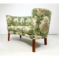1940s Petit Curved Danish Bench - 3253070