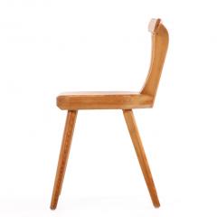 1940s Swedish Brutalist Pine Dining Chairs Set of 4 - 4571096