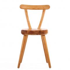 1940s Swedish Brutalist Pine Dining Chairs Set of 4 - 4571097