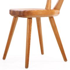 1940s Swedish Brutalist Pine Dining Chairs Set of 4 - 4571099