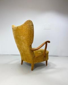 1940s Swedish Highback Lounge Chair - 2245426