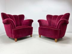 1940s Vintage Swedish Lounge Chairs a Pair - 2302104