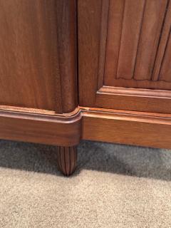 1940s Walnut French Armoire with Beveled Mirror - 4323217