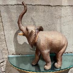 1940s Wicker Elephant Box After Mario Lopez Torres - 3480096