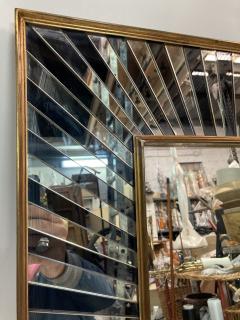 1940s bi colored glass mirror - 3323942