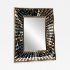 1940s bi colored glass mirror - 3324767
