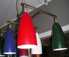 1950 1960 Italian chandelier - 909433
