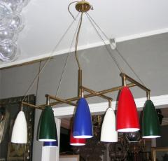 1950 1960 Italian chandelier - 909435