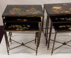 1950 1970 Pair of Series of 3 Nesting Tables - 2346639