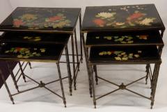 1950 1970 Pair of Series of 3 Nesting Tables - 2346667