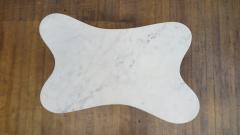 1950 Italian Biomorphic Marble Side Cocktail Table - 2192633