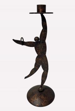 1950 s Hagenauer style candleholders in the form of dancers  - 1071296