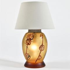 1950 s Italian lamp with lit glass base - 1191146