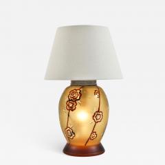 1950 s Italian lamp with lit glass base - 1193866