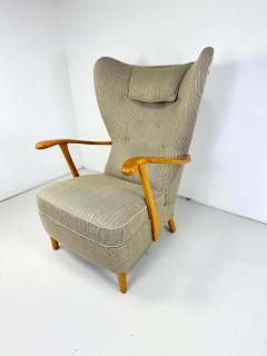 1950 s Swedish Highback Lounge Chair - 3413555