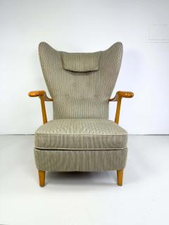 1950 s Swedish Highback Lounge Chair - 3413557