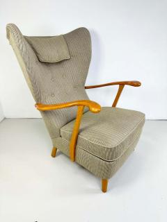 1950 s Swedish Highback Lounge Chair - 3413558