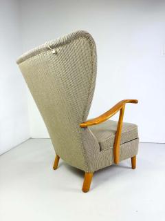 1950 s Swedish Highback Lounge Chair - 3413559