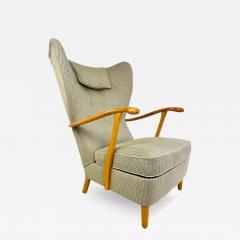 1950 s Swedish Highback Lounge Chair - 3413622
