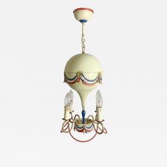 1950 s Toleware Hot Air Balloon Chandelier - 3036270