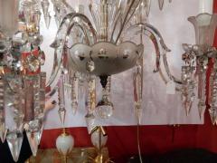 1950Chandelier Crystal Baccarat 6 Arms - 2413712