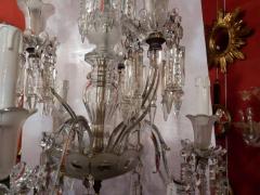 1950Chandelier Crystal Baccarat 6 Arms - 2413719