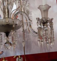 1950Chandelier Crystal Baccarat 6 Arms - 2413721