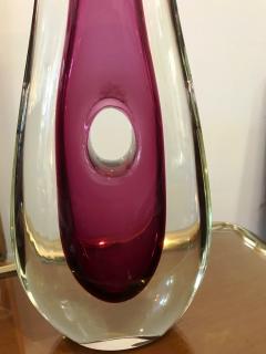 1950s Amazing Ruby Murano Sommerso Vase - 403844